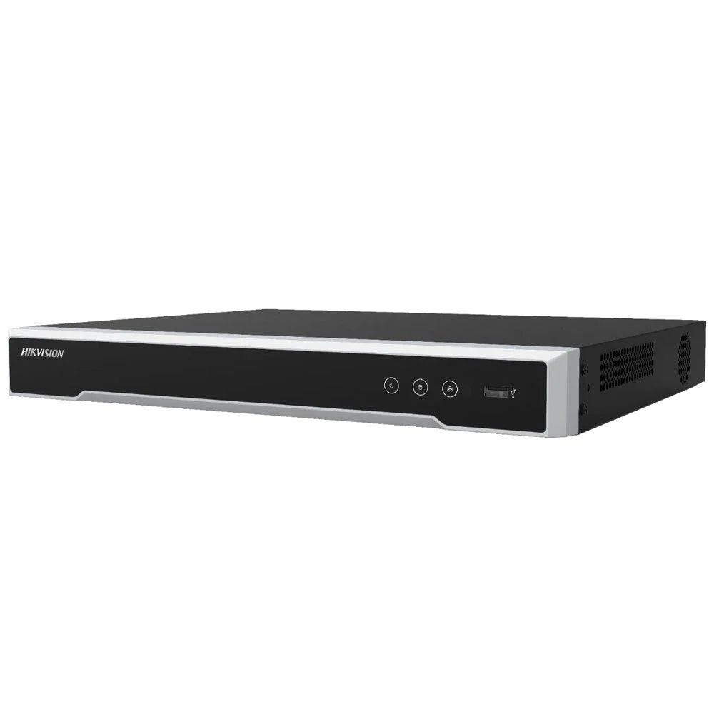 HikVision NVR 8 Channel IP Up to 8MP, 2 HDMI, 1 VGA, 8P PoE \ DS-7608NI-Q2/8P